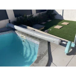 Pack Enrouleur De Bâche à Barres Motorisé Padolo + Adaptateur Femelle / Femelle -Raviday Piscine 100001 enrouleur motorise bache barres padolo 1