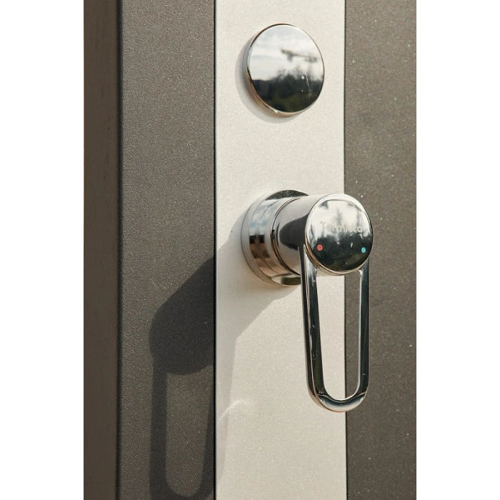 Douche Solaire Pour Piscine Formidra Spring 30 L - Anthracite / Aluminium Brossé 8 Douche Solaire Pour Piscine Formidra Spring 30 L - Anthracite / Aluminium Brossé – Image 6