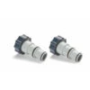 Lot De 2 Adaptateurs Males 32-38 Mm Intex -Raviday Piscine 25007 lot de 2 adaptateurs a connexion 38 et 32 mm