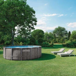Piscine Tubulaire Ronde Intex Baltik 4,57 X 1,22 M 12 Piscine Tubulaire Ronde Intex Baltik 4,57 X 1,22 M -Raviday Piscine 26742np piscine tubulaire ronde intex baltik 4 57 122 ambiance