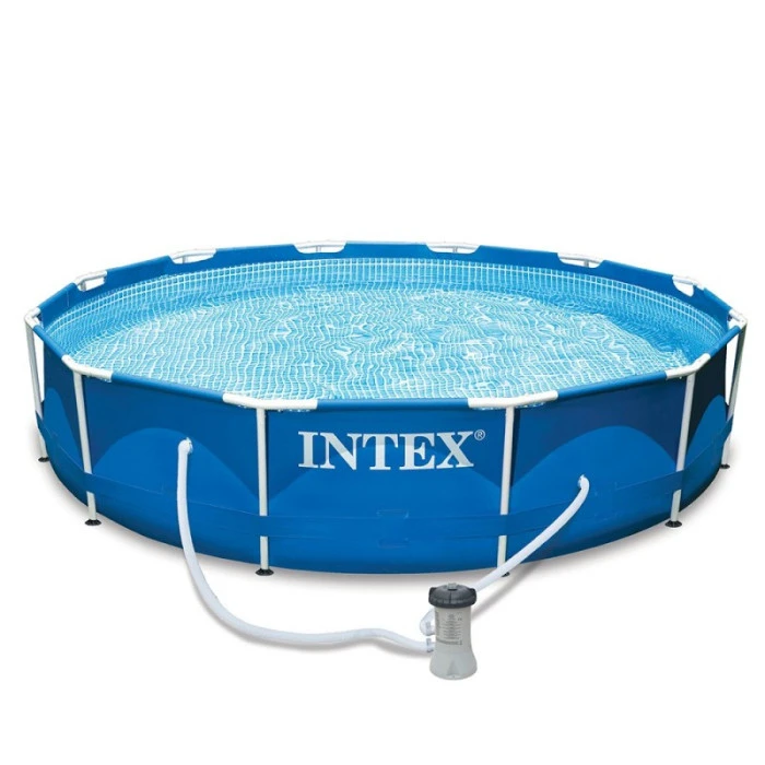 Piscine Tubulaire Intex Metal Frame 3,66 X 0,76 M + épurateur 1,7 M³/h 3 Piscine Tubulaire Intex Metal Frame 3,66 X 0,76 M + épurateur 1,7 M³/h