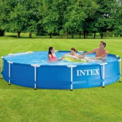 Piscine Tubulaire Intex Metal Frame 3,66 X 0,76 M + épurateur 1,7 M³/h 11 Piscine Tubulaire Intex Metal Frame 3,66 X 0,76 M + épurateur 1,7 M³/h -Raviday Piscine 28212np piscine metalframe pool 3 66 x 0 76 ambiance famille