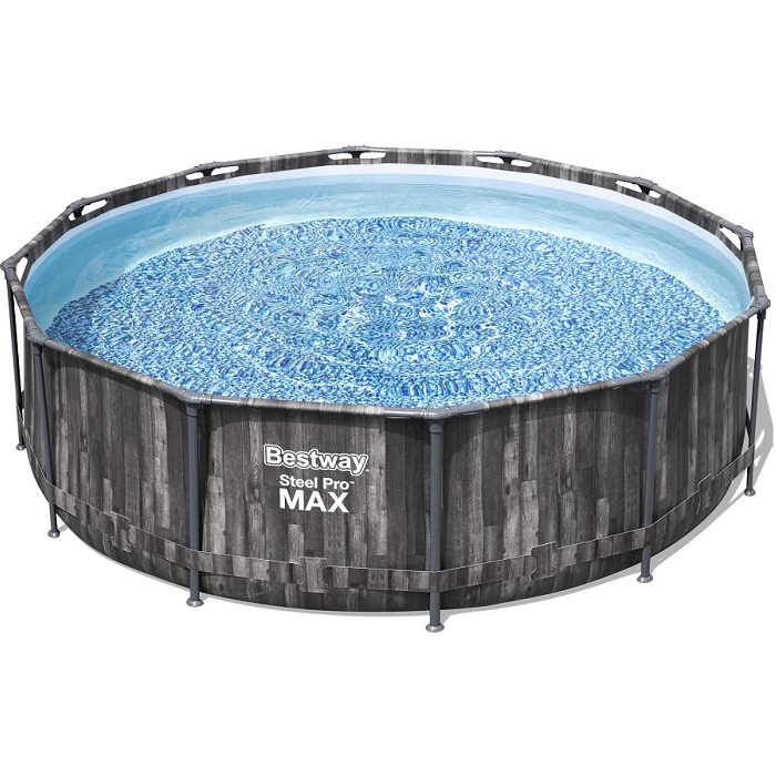 Piscine Tubulaire Ronde Bestway Steel Pro Max Imitation Bois 3,66 X 1,00 M 3 Piscine Tubulaire Ronde Bestway Steel Pro Max Imitation Bois 3,66 X 1,00 M