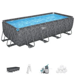 Devant -Raviday Piscine 561ka piscine tubulaire rectangulaire bestway apx 365 549 274 132 access