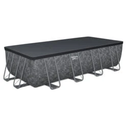 Piscine Tubulaire Rectangulaire Bestway APX 365 5,49 X 2,74 X 1,32 M + Filtration + Accessoires -Raviday Piscine 561ka piscine tubulaire rectangulaire bestway apx 365 549 274 132 couverture