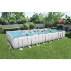 Piscine Tubulaire Rectangulaire Bestway Power Steel™ 9,56 X 4,88 X 1,32 M 12 Piscine Tubulaire Rectangulaire Bestway Power Steel™ 9,56 X 4,88 X 1,32 M -Raviday Piscine 56623 piscine tubulaire rectangulaire bestway power steeltm 9 56 x 4 88 x 1 32 m ambiance