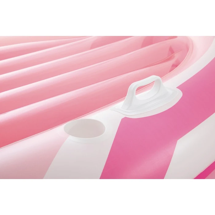 Matelas Bateau Gonflable Avec Pare-soleil Intex Pink Paradise 9 Matelas Bateau Gonflable Avec Pare-soleil Intex Pink Paradise – Image 7