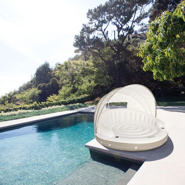 Matelas Gonflable De Piscine Intex Lounge Caraïbes 6 Matelas Gonflable De Piscine Intex Lounge Caraïbes – Image 4