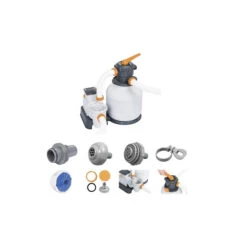 Filtre à Sable Complet Bestway Flowclear 8,327 M³/h 10 Filtre à Sable Complet Bestway Flowclear 8,327 M³/h -Raviday Piscine 58499 filtre sable 8 327 m3h accessoires 1