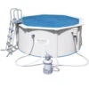 DESTOCKAGE - Bâche à Bulles Bestway Ronde 2,95 M Pour Piscine Hydrium De 3,05 M -Raviday Piscine 58501e