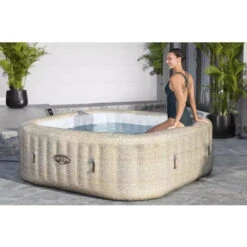 Spa Gonflable Bestway Lay-Z-Spa ROME EnergySense Airjet 7 Places -Raviday Piscine 6001m spa gonflable bestway lay z spa rome airjet 7 places ambiance 2