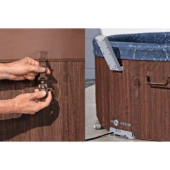 Spa Semi-rigide Bestway Lay-Z-Spa TORONTO Smart Airjet 7 Places -Raviday Piscine 6001w spa semi rigide bestway lay z spa toronto smart airjet 7 places ultrafit 1