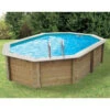 Piscine En Bois Octogonale Ubbink Sunwater 4,90 X 3,00 X 1,20 M - Liner Bleu -Raviday Piscine 7504595 piscine bois octogonale ubbink sunwater 300 490 bleu 2