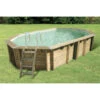 Piscine En Bois Octogonale Ubbink Sunwater 4,90 X 3,00 X 1,20 M - Liner Beige -Raviday Piscine 7504596 piscine bois octogonale ubbink sunwater 300 490 beige