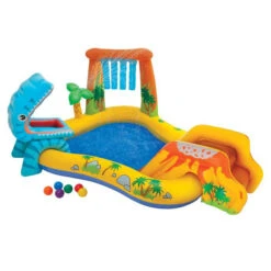Aire De Jeux Gonflable Intex Jurassic / Dinosaure -Raviday Piscine aire de jeux jurassic intex 4