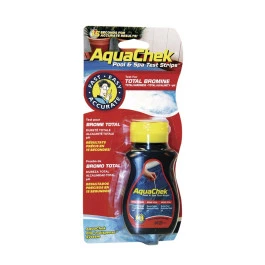 Tube De 50 Bandelettes D'analyse Aquachek Pour Piscines Et Spas Traités Au Brome 3 Tube De 50 Bandelettes D'analyse Aquachek Pour Piscines Et Spas Traités Au Brome