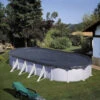 Bâche De Protection Pour Piscines GRE 120g /m² - 5 X 3 M -Raviday Piscine b che 120 g m ovale min 2