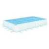 DESTOCKAGE - Bâche à Bulles Bestway Rectangulaire 7,03 X 3,36 M Pour Piscine De 6,71 Ou 7,32 X 3,66 M -Raviday Piscine bache solaire 703 x 336 bestway 1 1