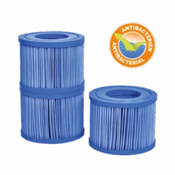 Bloc Pour Cartouche + 1 Cartouche Antibactérienne De Spa Netspa -Raviday Piscine cartouche bacti stop