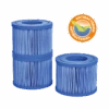 Lot De 3 Cartouches Antibactériennes De Spa Netspa Vita Premium -Raviday Piscine cartouche bacti stop 1