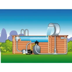 Cascade Pour Piscine Ubbink Mamba LED -Raviday Piscine cascade piscine ubbink mamba led sch ma 3