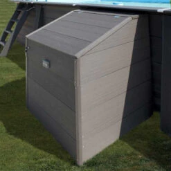 GRE Coffre De Filtration Composite Pour Piscine Gré H 1,24 M