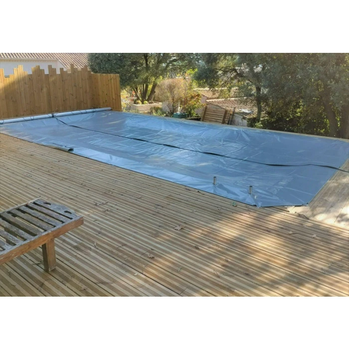 Couverture De Sécurité 4 Saisons Cov'Top - Piscine Entre 2,5 X 5 M Et 3 X 6 M - Gris 3 Couverture De Sécurité 4 Saisons Cov'Top - Piscine Entre 2,5 X 5 M Et 3 X 6 M - Gris