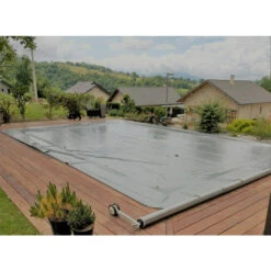 Couverture De Sécurité 4 Saisons Cov'Top - Piscine Entre 2,5 X 5 M Et 3 X 6 M - Gris 10 Couverture De Sécurité 4 Saisons Cov'Top - Piscine Entre 2,5 X 5 M Et 3 X 6 M - Gris -Raviday Piscine covt20x04mgd couverture 4 saisons cov top gris poolco 2
