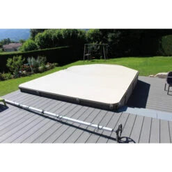 Couverture De Sécurité 4 Saisons Cov'Top - Piscine Entre 2 X 4 M Et 2,5 X 5 M - Beige 10 Couverture De Sécurité 4 Saisons Cov'Top - Piscine Entre 2 X 4 M Et 2,5 X 5 M - Beige -Raviday Piscine covt20x04msd couverture 4 saisons cov top beige poolco 2 1