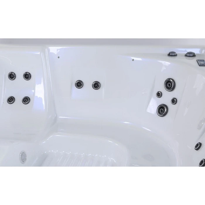 Spa Rigide Acrylique NetSpa Square 5 Places 4 Spa Rigide Acrylique NetSpa Square 5 Places – Image 2