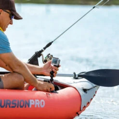 Kayak Gonflable Intex Excursion Pro - 1 Place -Raviday Piscine kayak intex excursion pro 1place 12