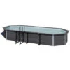 GRE Piscine Ovale Composite Gré Avantgarde - 8,04 X 3,86 X 1,24 M