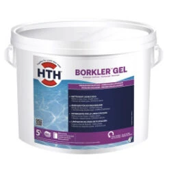 HTH Borkler Gel 5 L - Nettoyant Ligne D'eau Gel