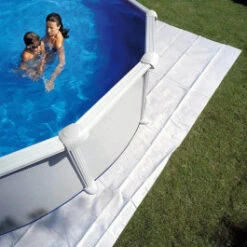 Tapis De Sol 110 G/m² GRE Pour Piscines Ø 3,00 Et 3,50 M