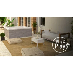 Spa Rigide Acrylique NetSpa Square 5 Places 14 Spa Rigide Acrylique NetSpa Square 5 Places -Raviday Piscine netspa square pointfort01 1