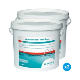 Lot De 2 Aquabrome Oxidizer Bayrol - Granulés Purs Activateur De Brome 5kg 3 Lot De 2 Aquabrome Oxidizer Bayrol - Granulés Purs Activateur De Brome 5kg