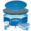 Pack Piscine Tubulaire Et épurateur Intex Metal Frame 3,05 X 0,76 M + Essentiels 2 Pack Piscine Tubulaire Et épurateur Intex Metal Frame 3,05 X 0,76 M + Essentiels -Raviday Piscine pack piscine intex 28202np cartouches baches traitement