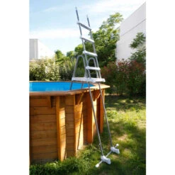 Piscine En Bois Octogonale Ubbink Sunwater All In ONE 360 13 Piscine En Bois Octogonale Ubbink Sunwater All In ONE 360 -Raviday Piscine piscine sunwater all in one 360 ambiance ubbink echelle amovible protection enfant 4