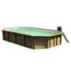 Piscine En Bois Octogonale Ubbink Azura 7,50 X 4,00 X 1,30 M - Liner Beige 1 Piscine En Bois Octogonale Ubbink Azura 7,50 X 4,00 X 1,30 M - Liner Beige -Raviday Piscine piscine azura 400 x 750 fond blanc liner beige 1