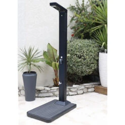 Support De Douche / Réservoir Ubbink Solaris 2 En 1 - Coloris Gris Anthracite 11 Support De Douche / Réservoir Ubbink Solaris 2 En 1 - Coloris Gris Anthracite -Raviday Piscine plancher solairs pour douche de piscine solaire ubbink 5 1