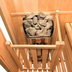 Sauna Traditionnel France Sauna ZEN - 2 Places -Raviday Piscine sn zen2pk sauna vapeur france sauna zen 2 places reservoir