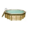 Piscine En Bois Octogonale Ubbink Océa 4,30 X 1,20 M - Liner Gris 2 Piscine En Bois Octogonale Ubbink Océa 4,30 X 1,20 M - Liner Gris -Raviday Piscine ubbink